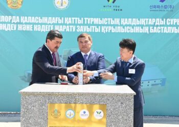 Қызылордада қатты тұрмыстық қалдықтарды өңдеу зауытының капсуласы салынды