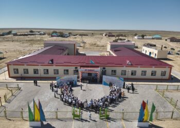 Тоқабайдағы 100 орындық мектеп пайдалануға берілді