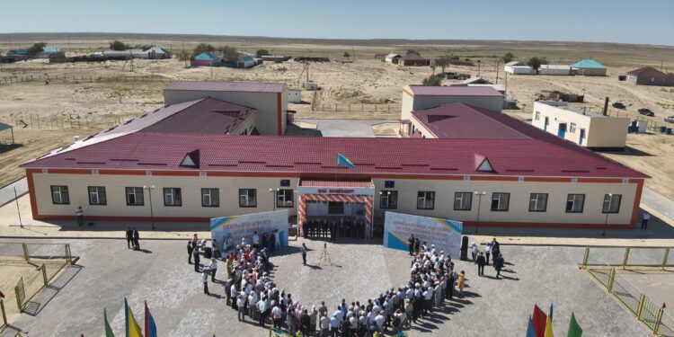 Тоқабайдағы 100 орындық мектеп пайдалануға берілді