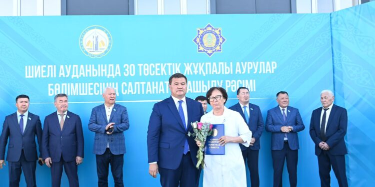 Шиеліде жұқпалы аурулар бөлімшесі жұмысын бастады