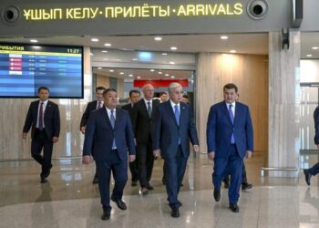 Мемлекет басшысы Қасым-Жомарт Тоқаевтың Қызылорда облысына сапары «Қорқыт ата» халықаралық әуежайының жаңа терминалымен танысудан басталды