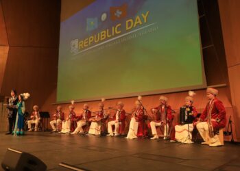 Швейцарияда республика күніне арналған мерекелік концерт өтті