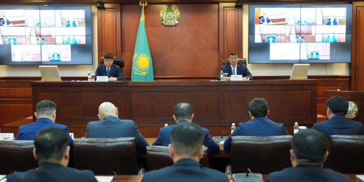 Жер саласындағы тексеріс нәтижесі қаралды