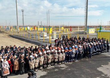 Жаңақорған ауданында автоматты газ тарату станциясы ашылды