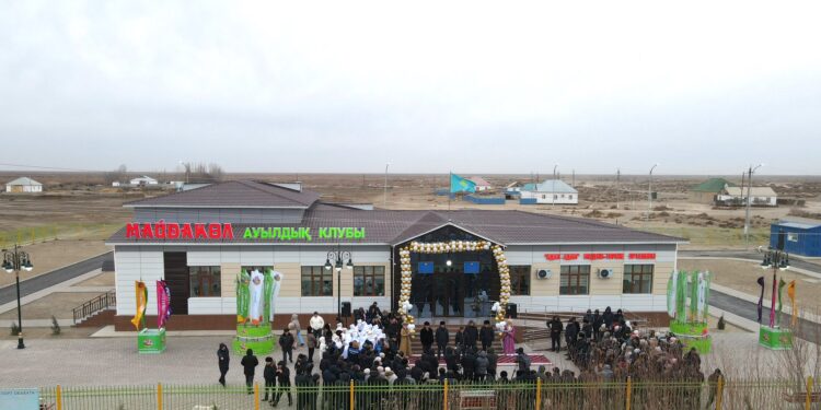 Майдакөл ауылында 100 орындық жаңа клуб пайдалануға берілді