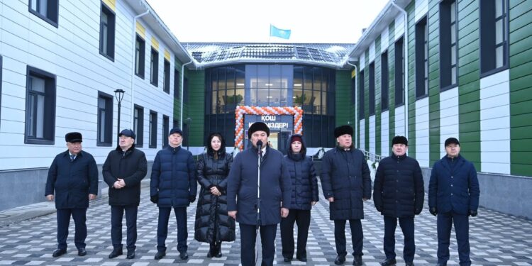 Арал ауданының Жалаңаш ауылында 150 орындық мектеп пайдалануға берілді