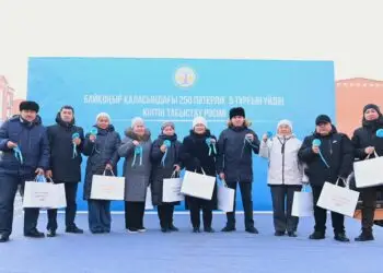 Байқоңыр қаласы тұрғындарына 250 пәтерлік 5 тұрғын үй табысталды