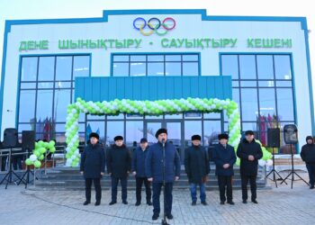Қазалы ауданының Бекарыстан би ауылында дене шынықтыру-сауықтыру кешені ашылды