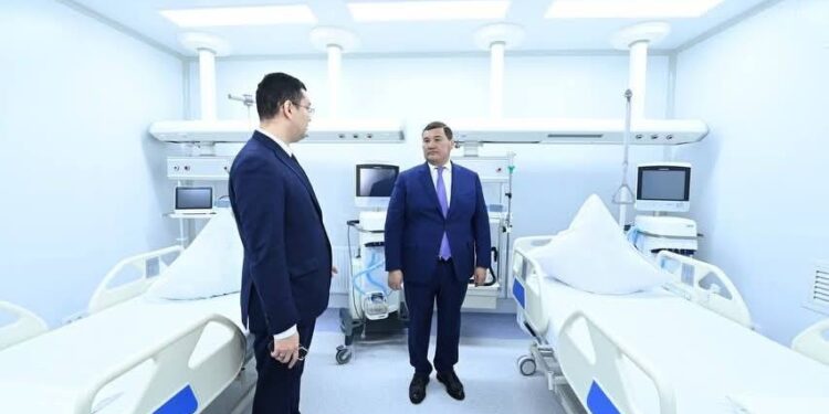 Арал аудандық ауруханасында қайтарылған активтердің есебінен инфекциялық бөлімше салынды