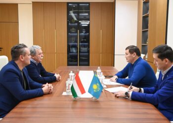 АЙМАҚ БАСШЫСЫ МАЖАРСТАН ЕЛШІСІМЕН КЕЗДЕСТІ