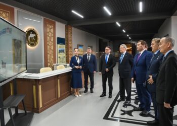 АРДАГЕРЛЕР ҚЫЗЫЛОРДАДАҒЫ НЫСАНДАРМЕН ТАНЫСТЫ