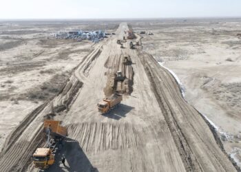 ҚЫЗЫЛОРДА – АҚТӨБЕ БАҒЫТЫНДАҒЫ ЖОЛДЫ ТӨРТ ЖОЛАҚТЫҒА КЕҢЕЙТУ ЖОБАСЫНЫҢ  БІРІНШІ КЕЗЕҢІ БАСТАЛДЫ