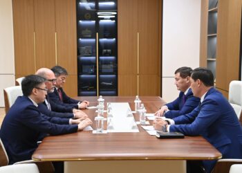 АЙМАҚ БАСШЫСЫ REINKE MANUFACTURING КОМПАНИЯСЫНЫҢ ВИЦЕ-ПРЕЗИДЕНТІМЕН КЕЗДЕСТІ