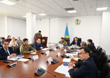 КӨКТЕМГІ ӘСКЕРГЕ ШАҚЫРУ НАУҚАНЫНА ДАЙЫНДЫҚ МӘСЕЛЕЛЕРІ ТАЛҚЫЛАНДЫ