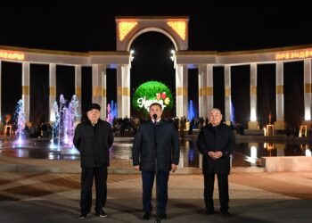 ҚЫЗЫЛОРДАДА ҚАЙТА САЛЫНҒАН ПРЕЗИДЕНТ ПАРКІ ПАЙДАЛАНУҒА БЕРІЛДІ