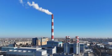 ҚЫЗЫЛОРДАДАҒЫ ЖАҢА ЖЫЛУ-ЭЛЕКТР ОРТАЛЫҒЫНДА ЭЛЕКТР ЭНЕРГИЯСЫ ӨНДІРІЛУДЕ