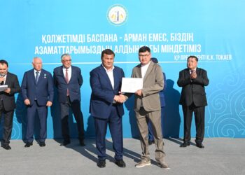 ҚЫЗЫЛОРДАДА ЖАҢА ТҰРҒЫН ҮЙ КЕШЕНІ ПАЙДАЛАНУҒА БЕРІЛДІ