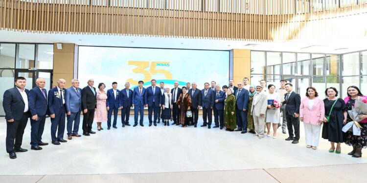 «QYZYLORDA» ТЕЛЕАРНАСЫНА 35 ЖЫЛ: АҚПАРАТ АЙДЫНЫНДАҒЫ АЙТУЛЫ БЕЛЕС