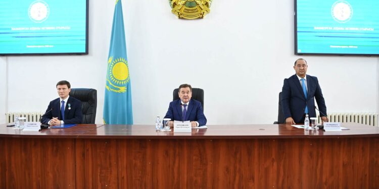 ҒАЛЫМЖАН ЖАРҚЫНБЕК ЖАҢАҚОРҒАН АУДАНЫНЫҢ ӘКІМІ БОЛЫП ТАҒАЙЫНДАЛДЫ